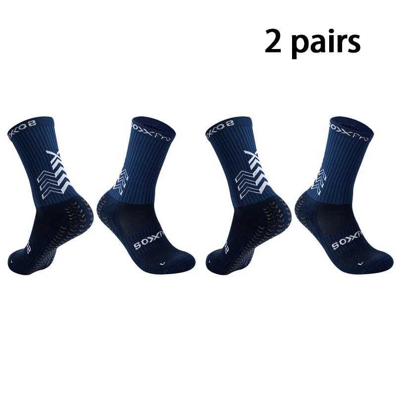 1/2/3 Pairs Soccer Socks Gym Socks Football Socks Men Women Non-slip Elastic Sport Grip Socks Floor Yoga Socks Cycling Socks D260313