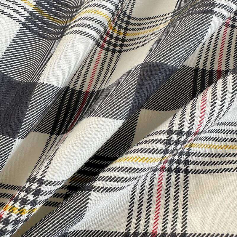 100% Cotton Plaid Style Duvet Cover Set with 2 Pillowcases - Soft & Breathable Bedding Set, Hypoallergenic, Easy Care H260312 - view 6