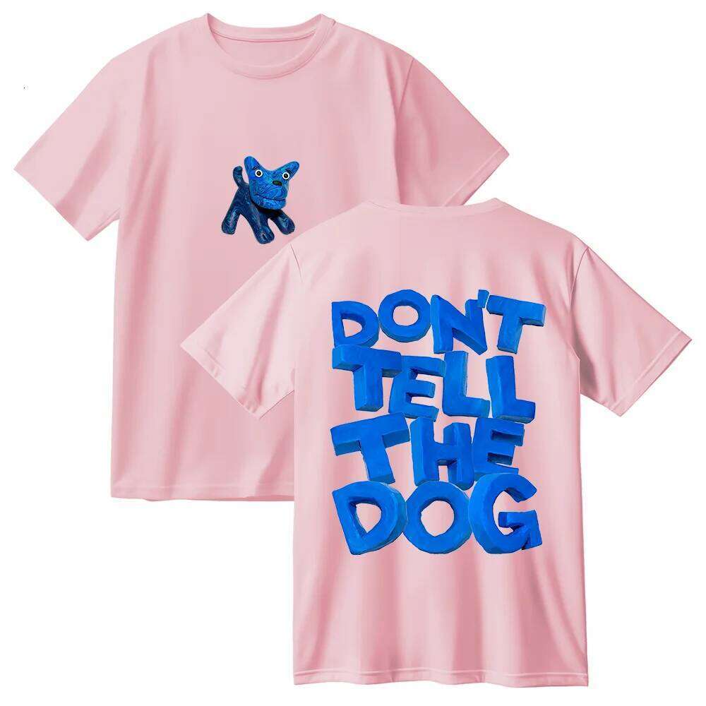 James Marriott Don't Tell The T-Shirt Unisex Indie Music Cartoon Dog Graphic Tee Artistic Print Streetwear for Fans Z260314