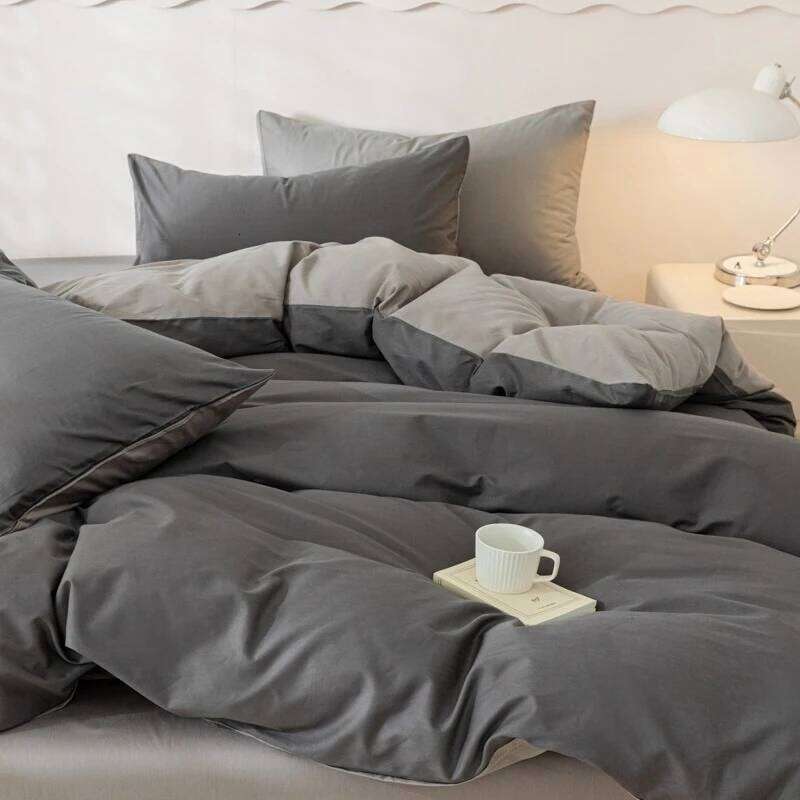 4pc four-piece cotton bedding, bed sheet, pillowcase, quilt cover, three-piece set, 2025 new style H260312 - view 5