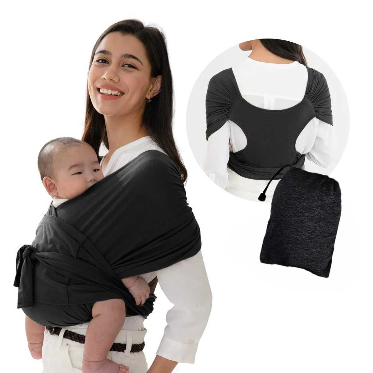 Portable Baby Carrier Wrap for Mothers Simple Child-Carrying Sling for Walking Outdoors Breathable Fresh Air Design X260313