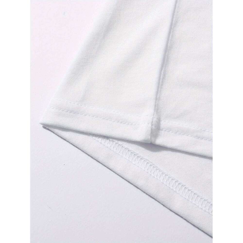 Women's Casual Short Sleeve T-Shirt "Enjoy the Little Things" Print - Black with White Cursive Lettering Ladies T Shirts Z260314