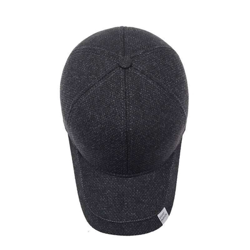 NORTHWOOD Men's Winter Ear Flap Baseball Cap Warm Windproof Dad Hat for Men Women Solid Adjustable Outdoor Cotton Trucker Caps Z260313