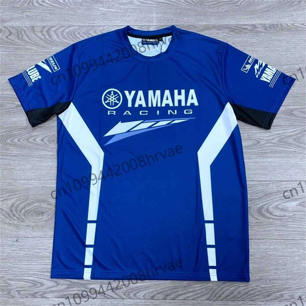 2026 new Yamaha racing suits, MOTO summer off-road riding wear, sports bike, motorcycle T-shirts, short sleeves. J260312