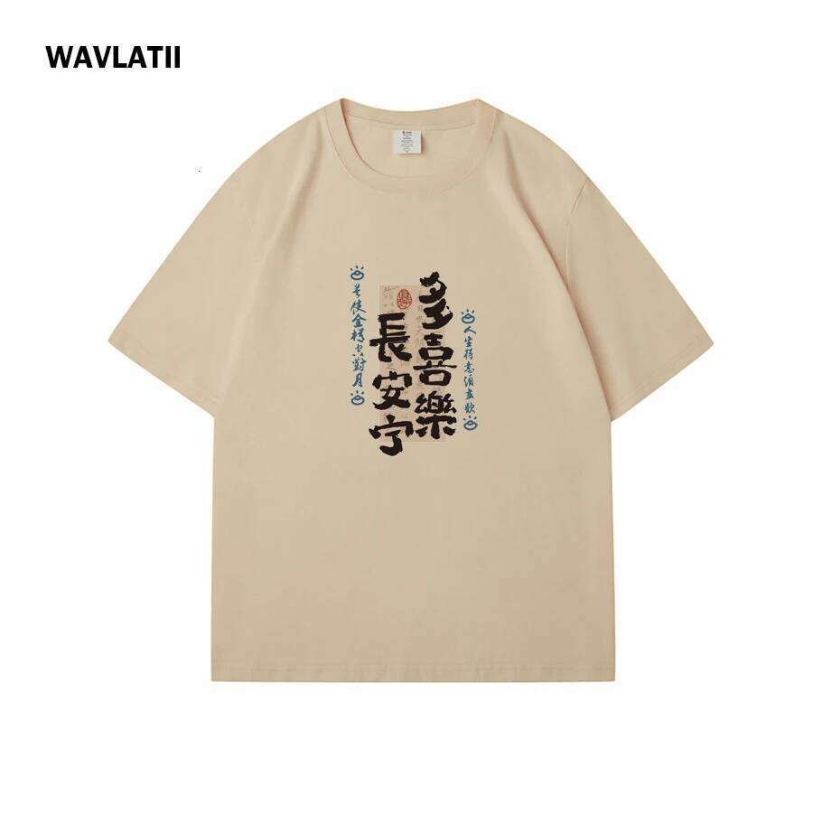 WAVLATII Women New 100% Cotton T shirts Female Cool Character Printed Tees Lady White Black Short Sleeve Casual Summer Tops Z260314