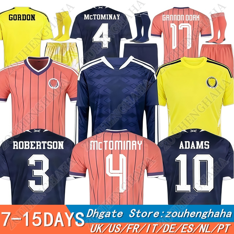 16-4XL 26 27 ScoTland Soccer Jerseys 2026 2027 Home Away GK Fans Player Men kids Football Shirt Kit ROBERTSON MCTOMINAY MCGINN GILMOUR DYKES ADAMS CHRISTIE FERGUSON