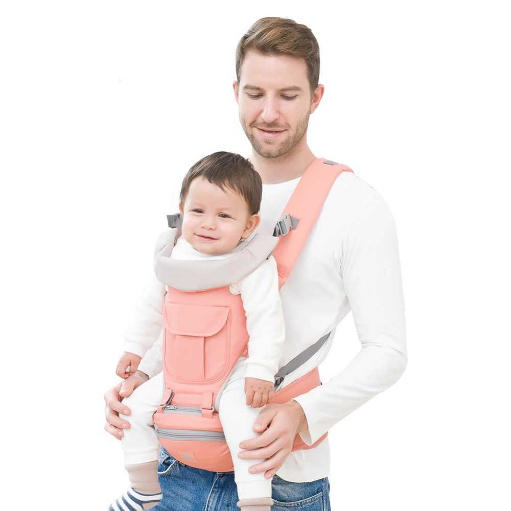 Ergonomic Baby Carrier Infant Kid Baby Sling Front Facing Kangaroo Baby Wrap Carrier for Baby Travel 0-24 Months X260313