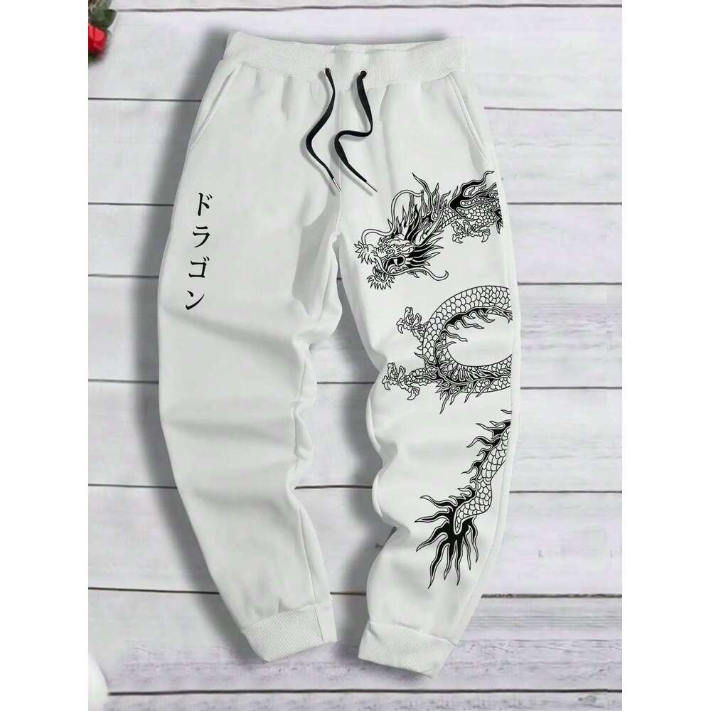 New sports for men 2024 trendy versatile men's loose trousers spring and autumn casual retro pants sweatpants S-3XL Z260315