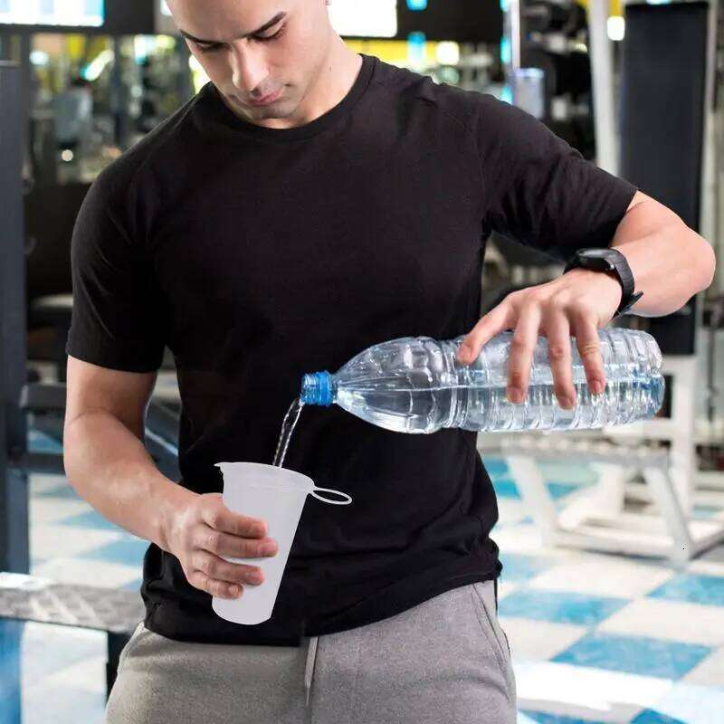 TPU Soft Cups Collapsibled Sports Bottle Outdoor Foldable Cup Running Cycling Hiking Flexible Water Bag Z260313