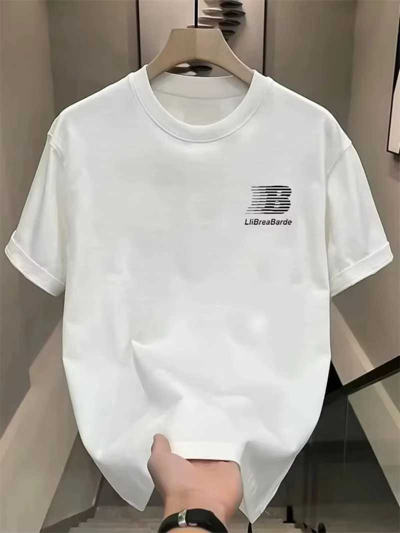 New trend hot mens and womens cotton round neck short sleeved T-shirts fashionable casual short sleeved T-shirts comfortable D260313