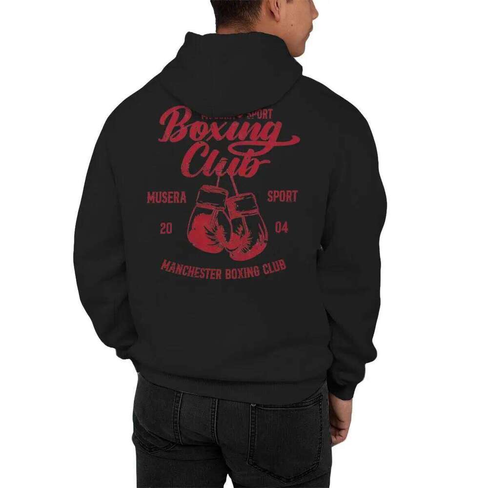Vintage Club Print Sweatshirt Long Sleeve Men Women Spring Autumn Hoodies Fashion GYM Hoodie Fitness Boxing Male Hoody Z260314