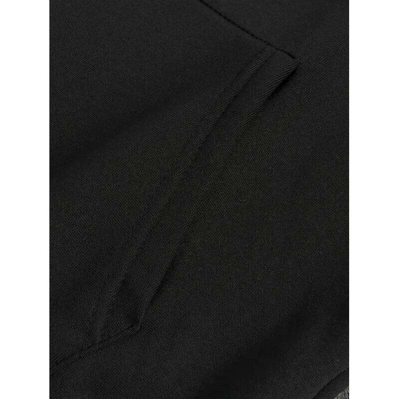 Men's hip-hop font design printed hooded high-quality casual sweatshirt Z260314