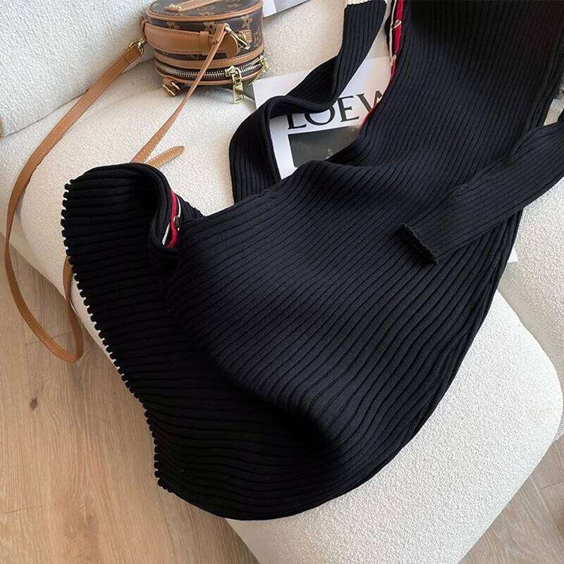 YuooMuoo 2025 Autumn Winter Women Knit Sweater Chic Fashion Cut Out Shoulders Long Sleeve Bodycon Lady Office Dress Z260314