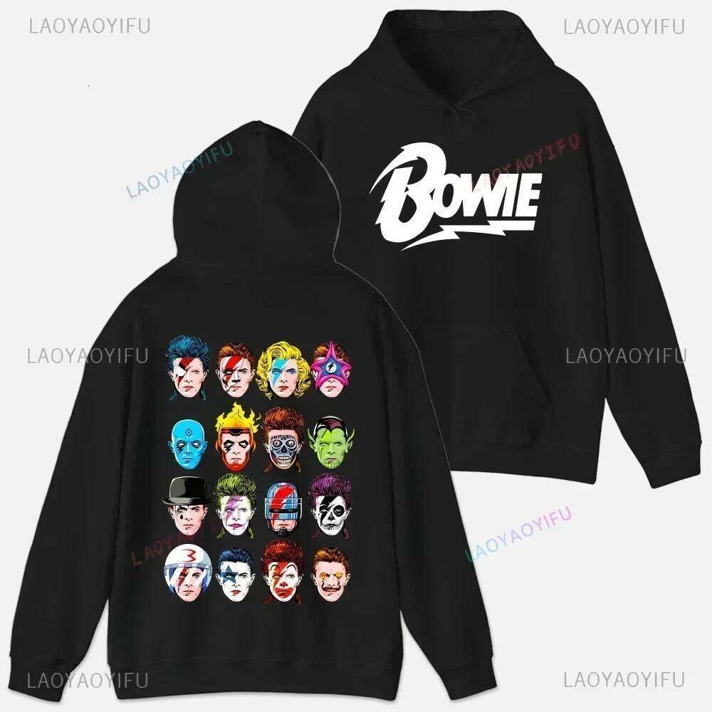 D-david Bowie Tops Men Long Sleeve Graphic Sweatshirt Clothing Autumn Streetwear Custom Hoodie Funny Clothes Printed Unisex Z260315