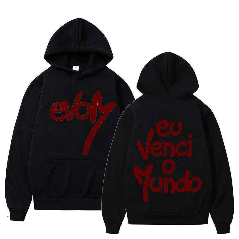 EVOM - Veigh Merch Tour 2025 Hoodie Men Women Rock Punk Gothic Streetwear Male Casual Fleece Oversized Hoodies Unisex Sweatshirt Z260314