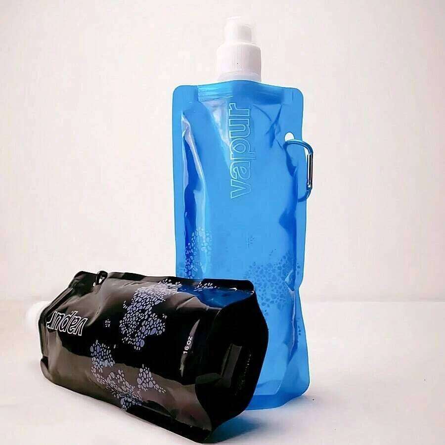 1/2PCS 500ML Portable Ultralight Bag Foldable Soft Flask Squeeze Water Bottle for Hiking Camping Outdoor Sport Supplies Z260313