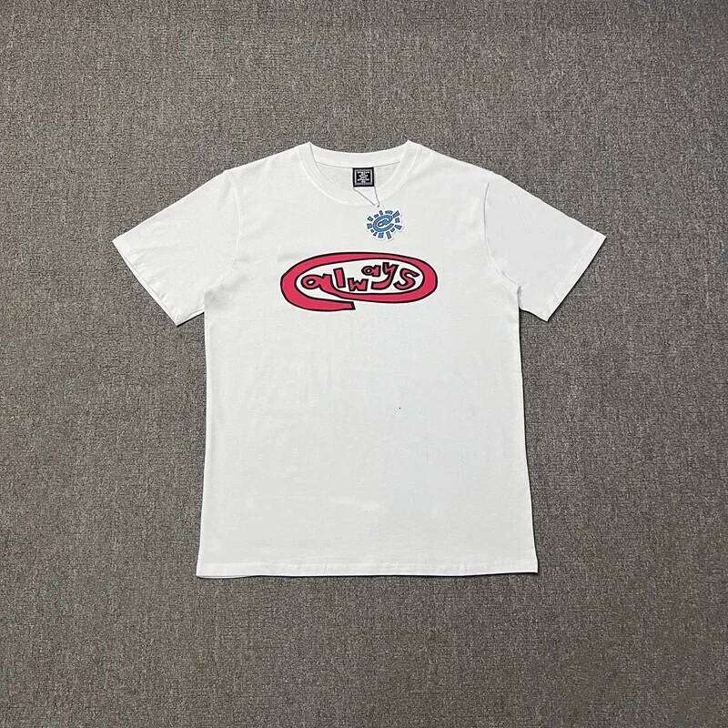 25 New ADWYSD Fashion Sun Roll Print Short Sleeve Summer High Street Male and Female Couples Loose Cotton All-match T-shirt Z260314