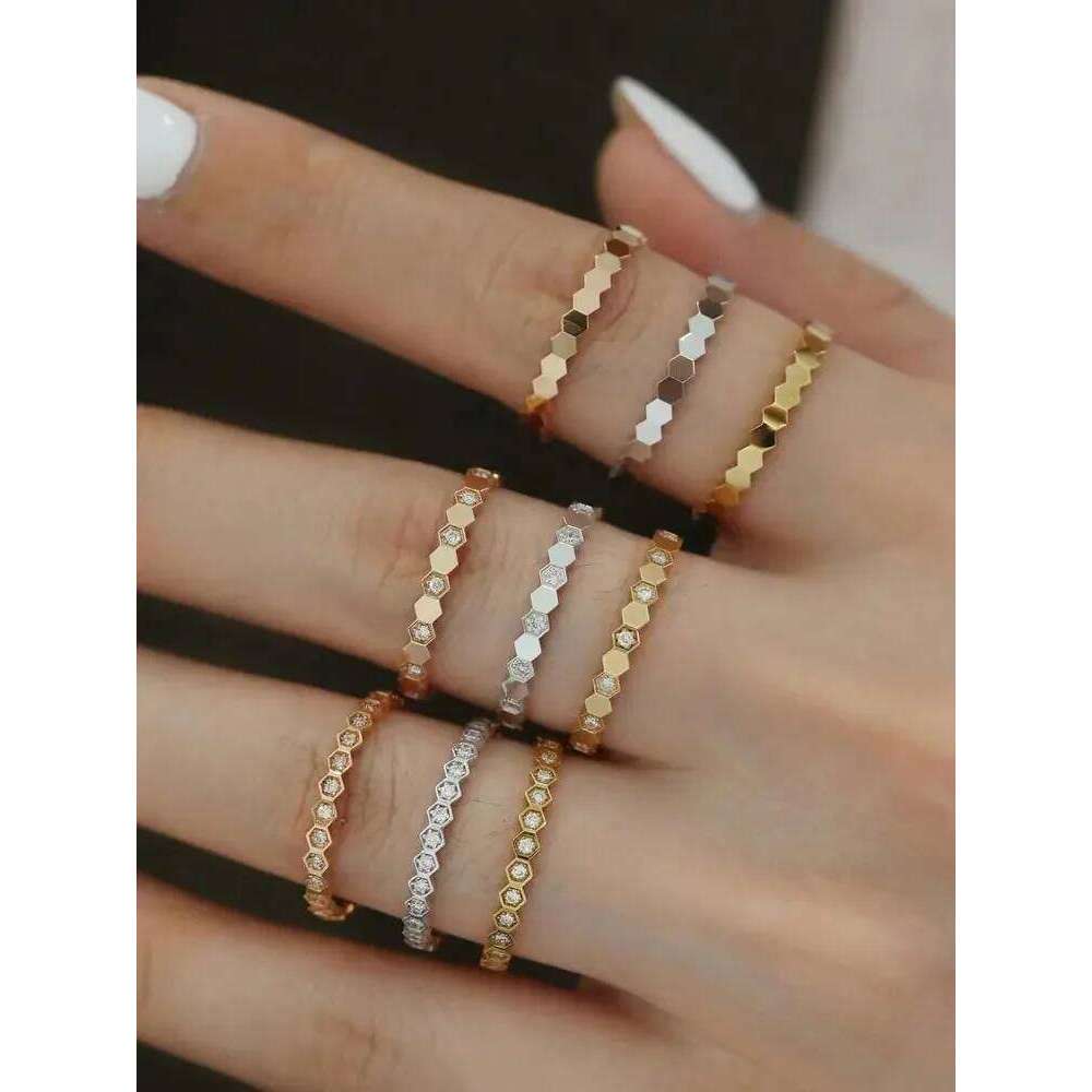 925 Sterling Silver Zircon Geometric Shape Rings For Women Gift Match Daily Party High Quality Vintage Fine Jewelry Accessories H260312