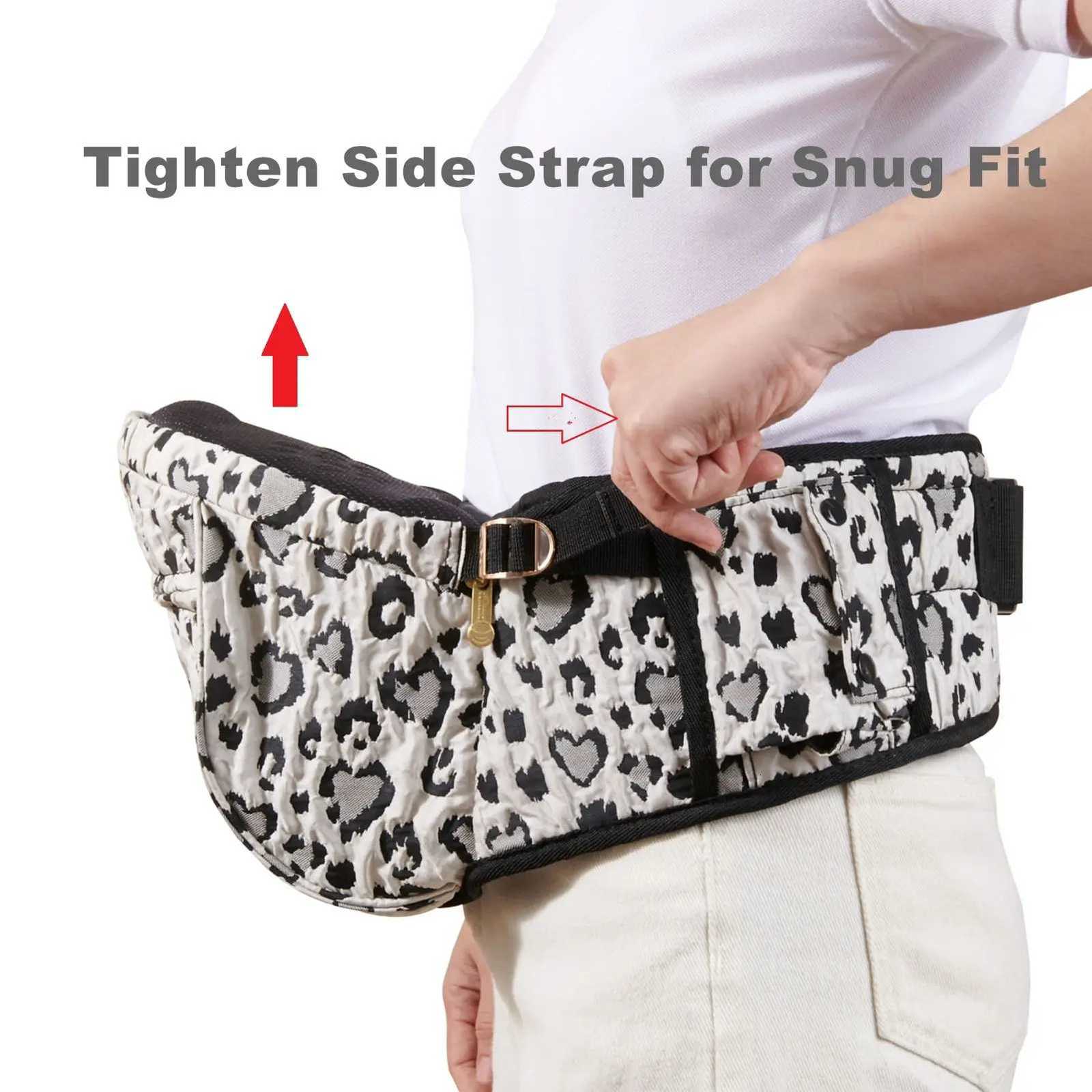 SUNVENO Baby Carrier Fashion Leopard Print Waist Stool Non-Slip Hip Seat Surface for 3-36months Newborns Toddlers X260313