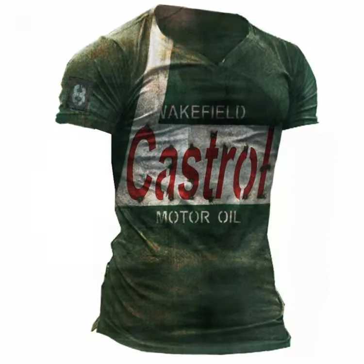 Summer Mens T Shirt 3D Printed American Top Short Sleeve Quick Dry Vintage T Shirt Mens O Neck Pullover Oversized Sportswear D260313