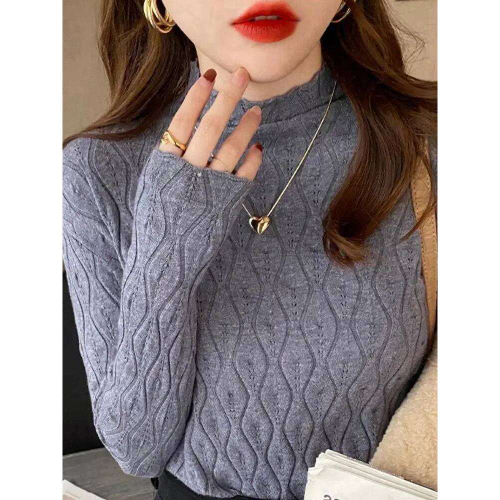 Cashmere Turtleneck Women Sweaters 2025 Autumn Winter Warm Pullover Slim Tops Knitted Sweater Jumper Soft Pull Female Z260313