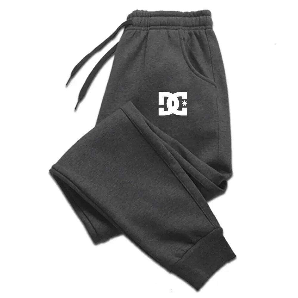 Mens Casual Autumn Winter Sweatpants Men Running Jogger Sports Gym Trousers Fashion Solid Color Workout Long Pants Z260315