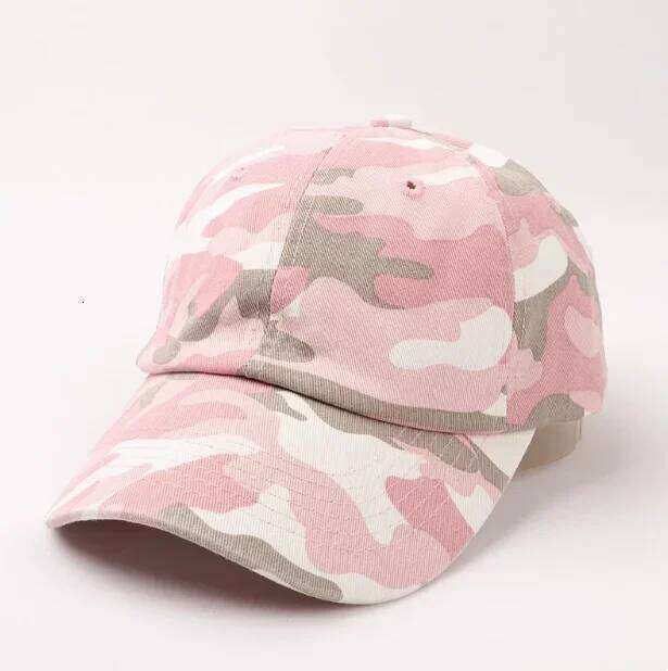 Japanese Style Street Tide Brand Soft Top Camouflage Baseball Female Face Little Wild Peaked Cap Z260313