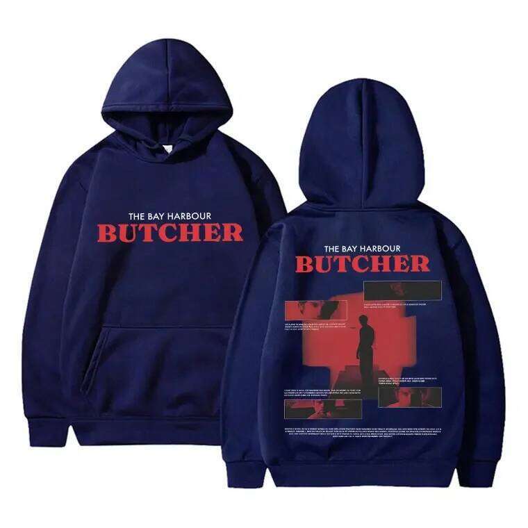 Dexter Morgan Bay Harbor Butcher Men's Double sided Printed 90s Street Casual Style Fashion Hoodie Z260314