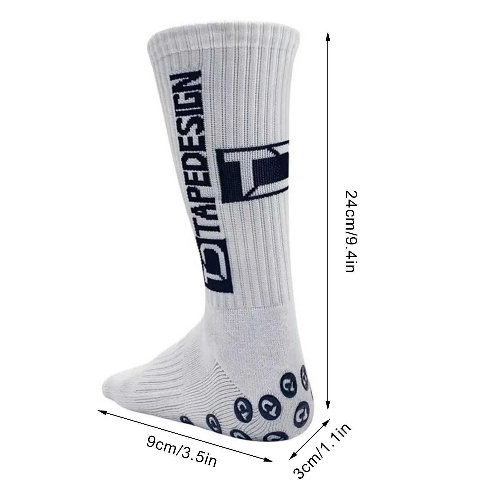 1 pair of professional football socksThick Towel Bottom Suppresses Odor Glue To Prevent Sliding Soccer Socksgrip sports socks D260313