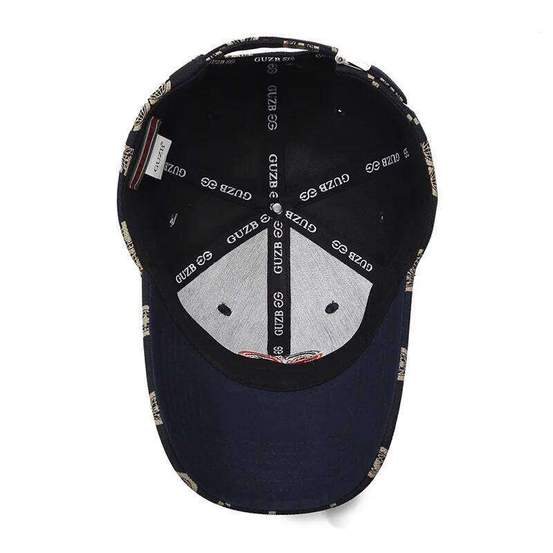 New GUZB Embroidered Alphabet Baseball Cap Shade Sun Protection Fashion Casual Spring Autumn Men and Women Z260314