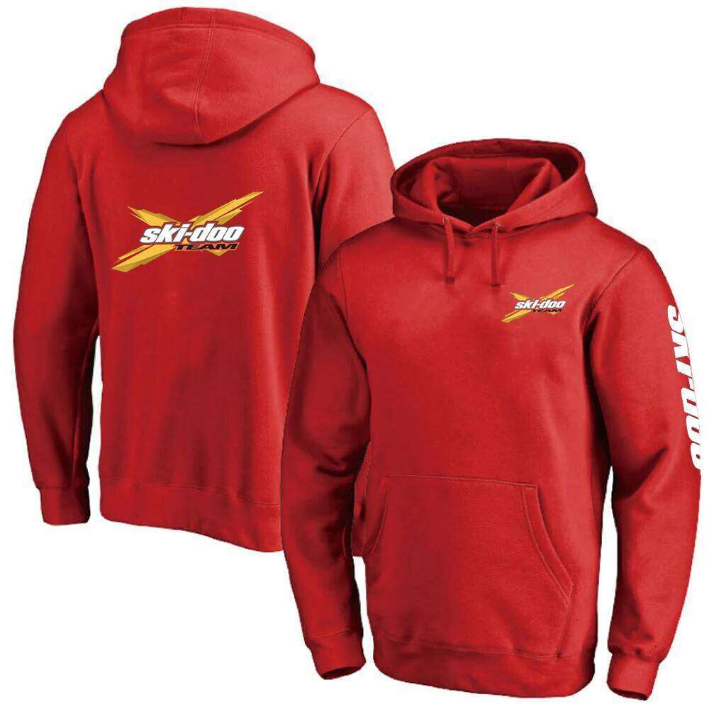 2025 New Printing Men Ski Doo Can-am Spring and Autumn Style Solid Color Pullover Hoodies Loose Fashion Clothing Hooded Tops Z260314