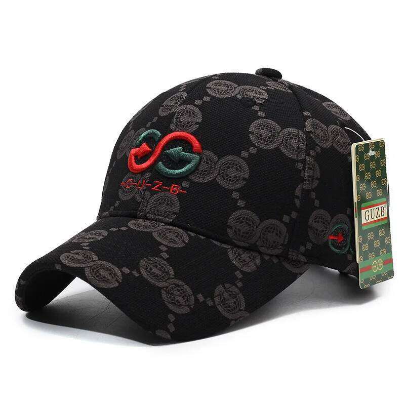 New GUZB Embroidered Alphabet Baseball Cap Shade Sun Protection Fashion Casual Spring Autumn Men and Women Z260313