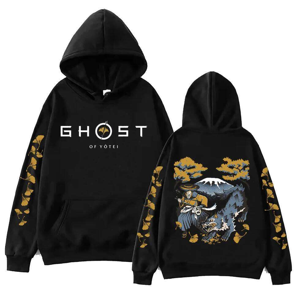 and Ghost of Yotei 2025 Hoodie Men Women Harajuku Game Merch Pullover Tops Sweatshirt Gift Z260315