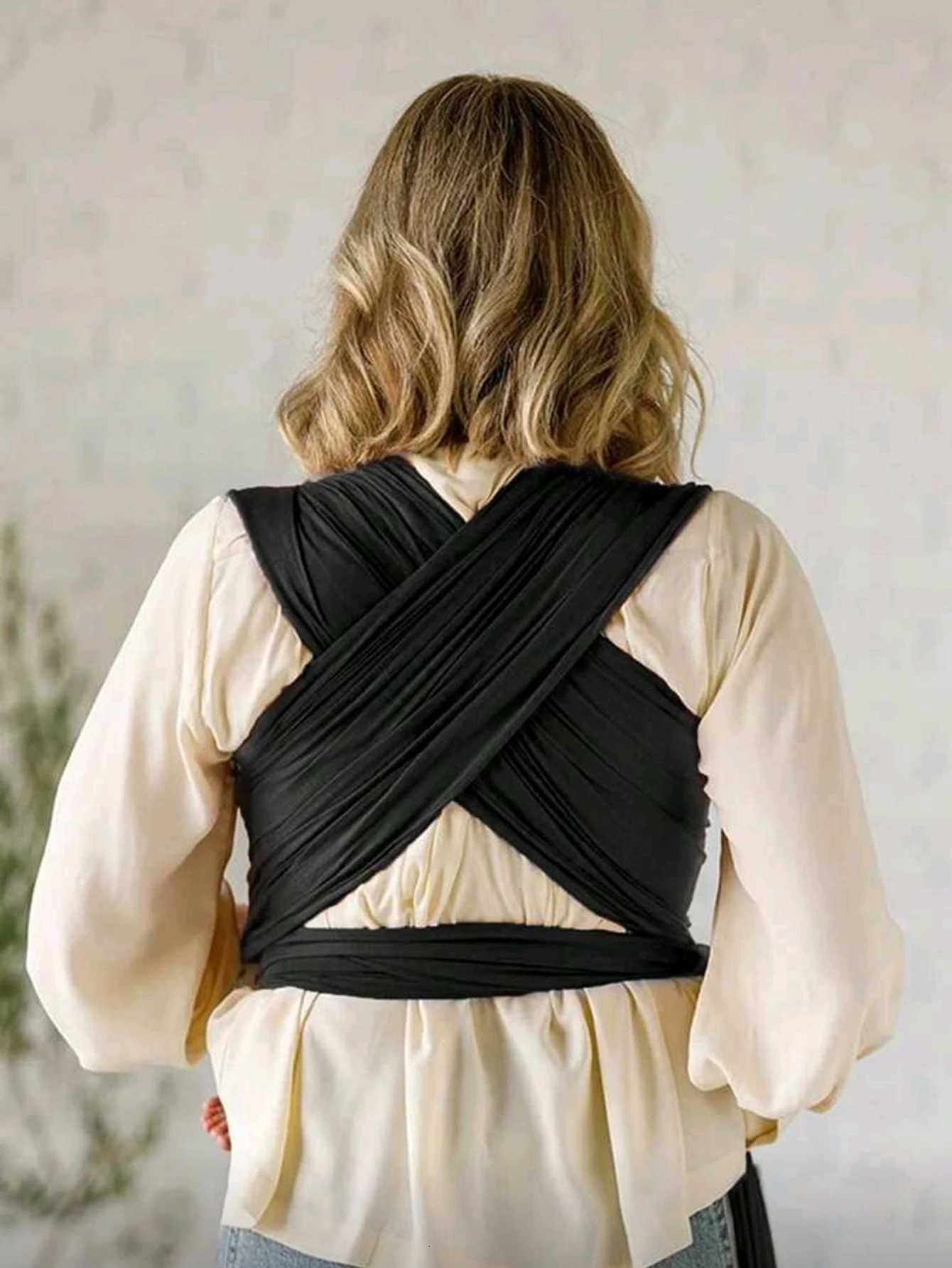 Baby carrier front-carrying multi-functional sleeping breastfeeding outing device to free hands knitted fabric X260313