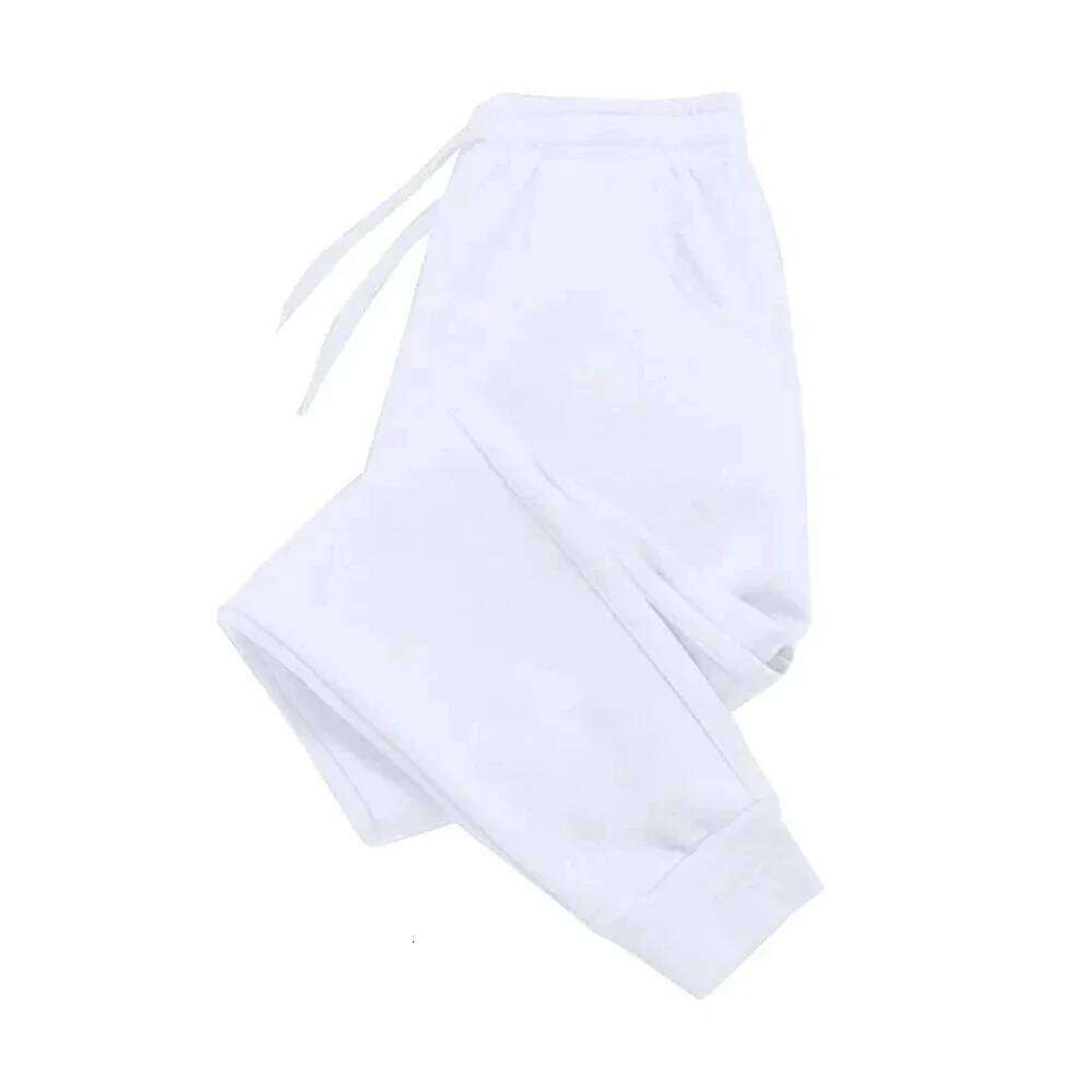 Men's Casual Autumn Winter Fleece Sweatpants Men Running Jogger Sports Gym Trousers Fashion Solid Color Workout Long Pants Z260315