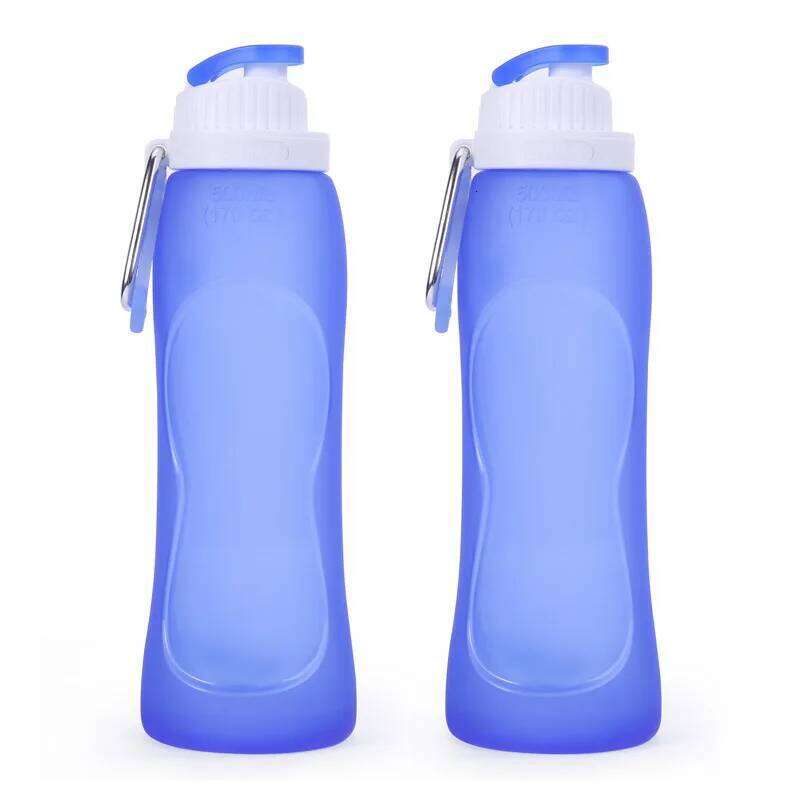 320-500ML Foldable Silicone Soft Flask Water Bottle Outdoors Camping Traveling Sport Running Jogging Hydration Bladder Pack Vest Z260314