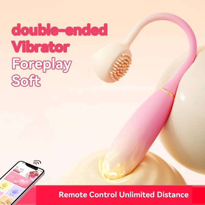 APP remote control 2-in-1 clitoral orgasm woman sex toy usb rechargeable egg vibrator g-spot stimulation adult products 26H0313