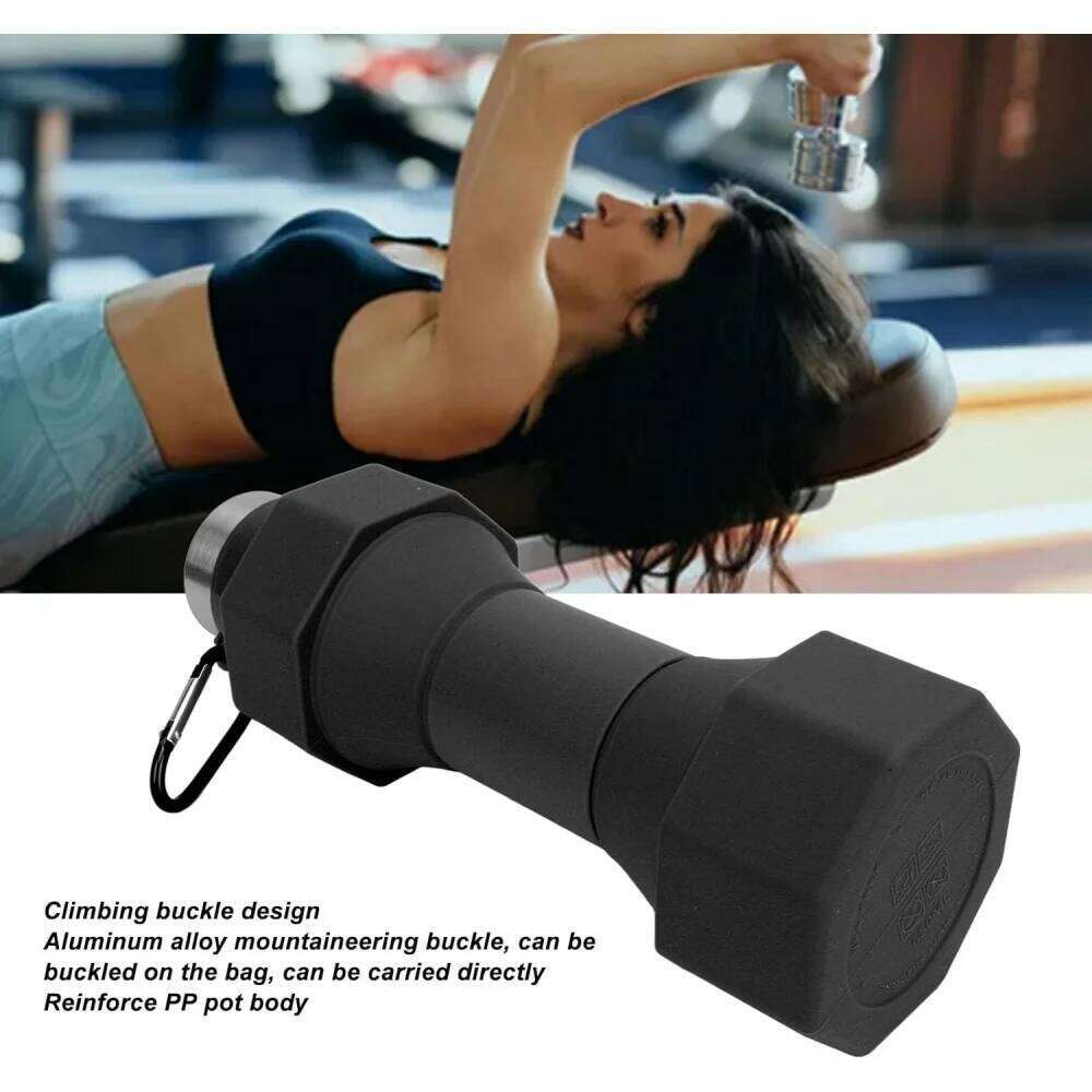 650ml Fitness Water Bottle Reusable Cup Portable Travel Accessory Foldable Sports Gear Suitable for Cycling, Running, Fit Z260314