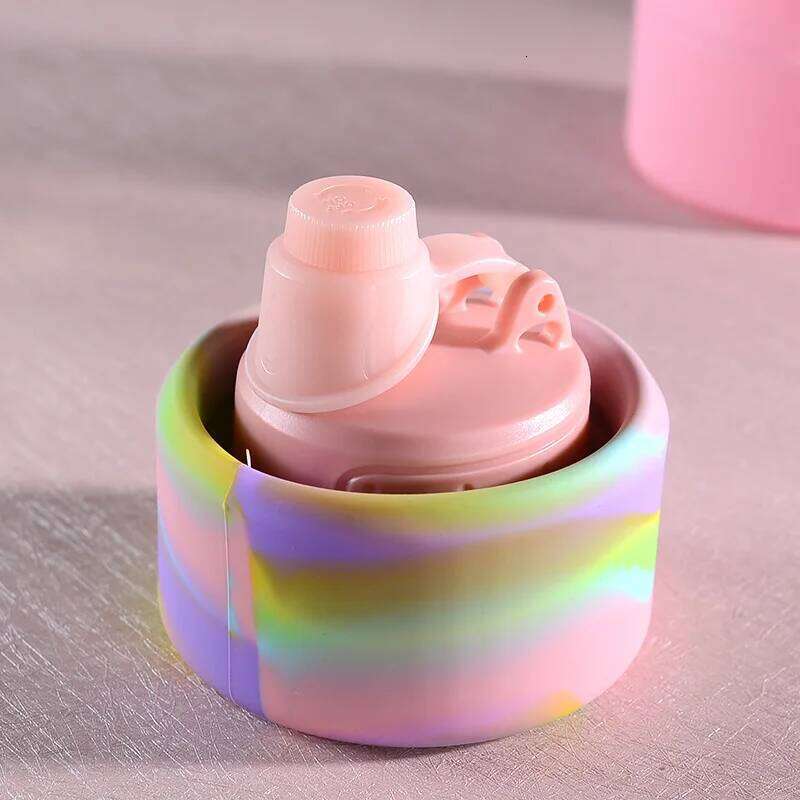 New Silicone Folding Travel Fitness Sports Water Bottle Warm Hand Portable Anti Drop Big Belly Cup Z260313