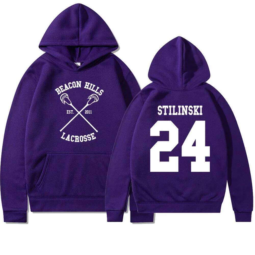 Teen Wolf Hoodies STILINSKI 24 LAHEY 14 MCCALL 11 Fashion Print Streetwear Men Women Sports Sweatshirts Hoodie Harajuku Clothing 26Y0313