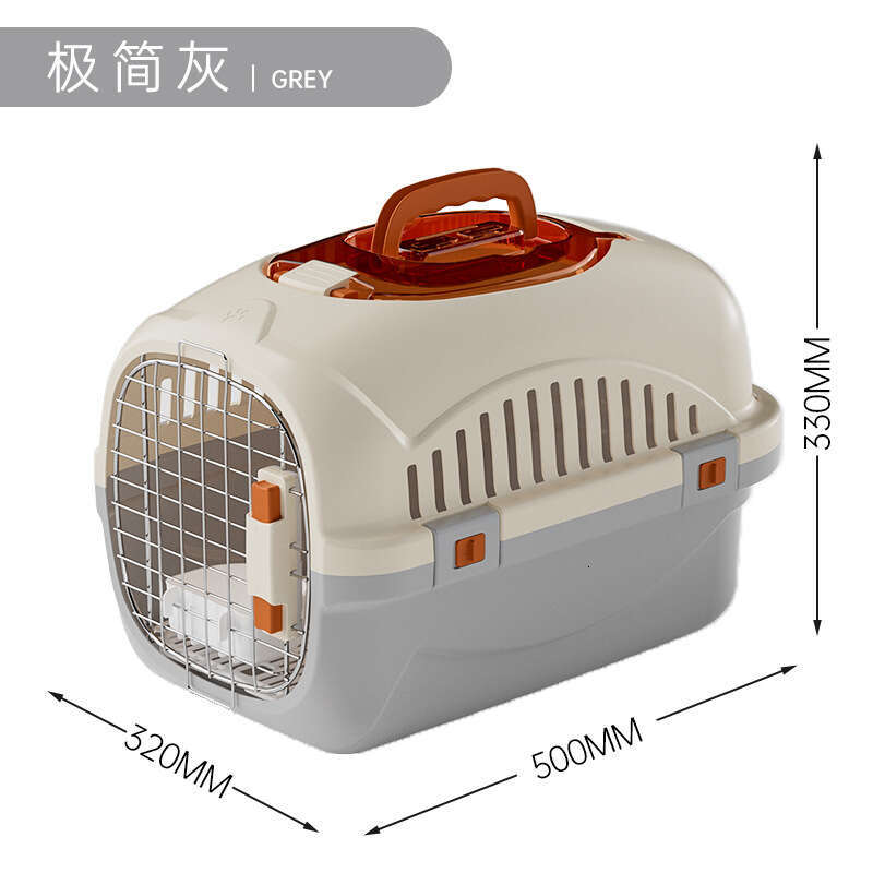 Cat Carrier Airline Box Portable Travel Car Pet Cage for Cats and Dogs Space Transport Dog Bag