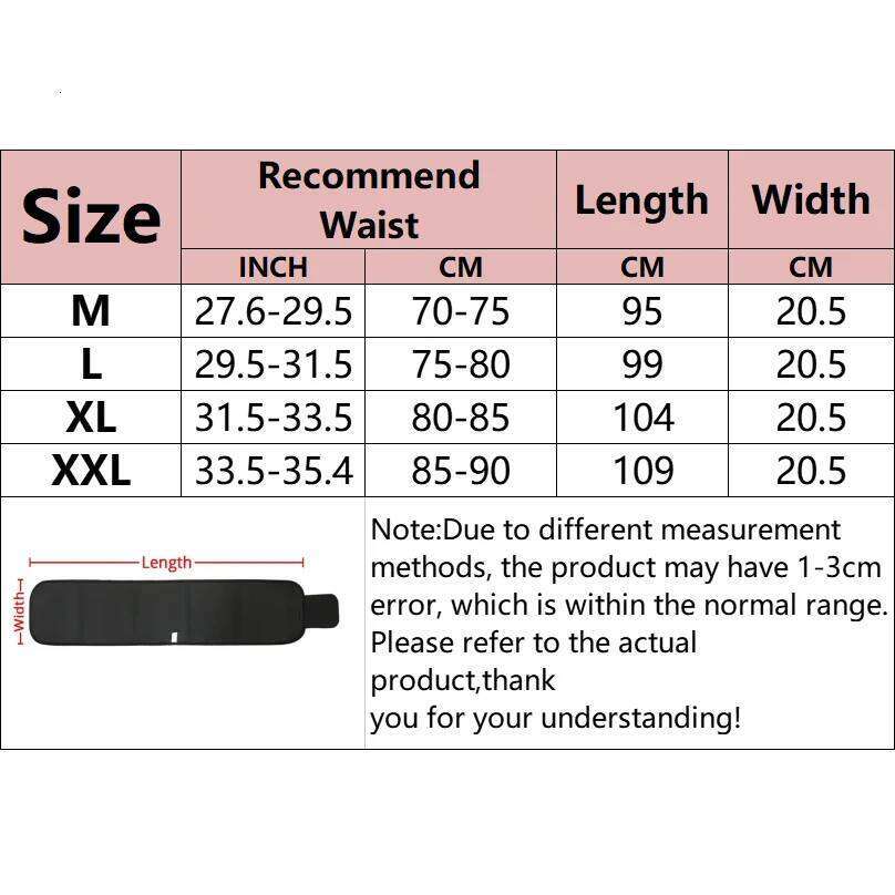 Men Waist Sauna Slimming Shapers Workout Trimmer Belt Weight Loss Sweating Bands Wrap Fat Burning Tummy Control Shapewear Girdle 26Y0313