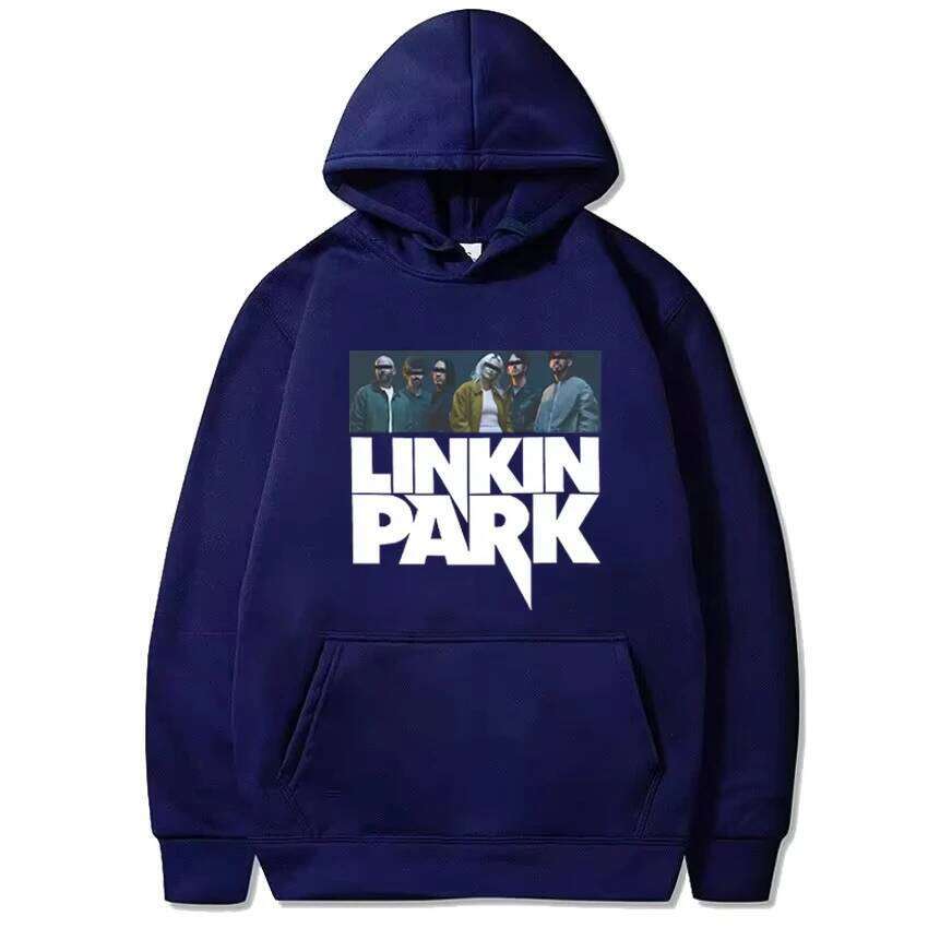 Linkin Park 2025 Tour Graphic Hoodie Spring and Autumn Unisex fashion Casual Sweatshirt Men women Fleece Long sleeve pullovers Z260315