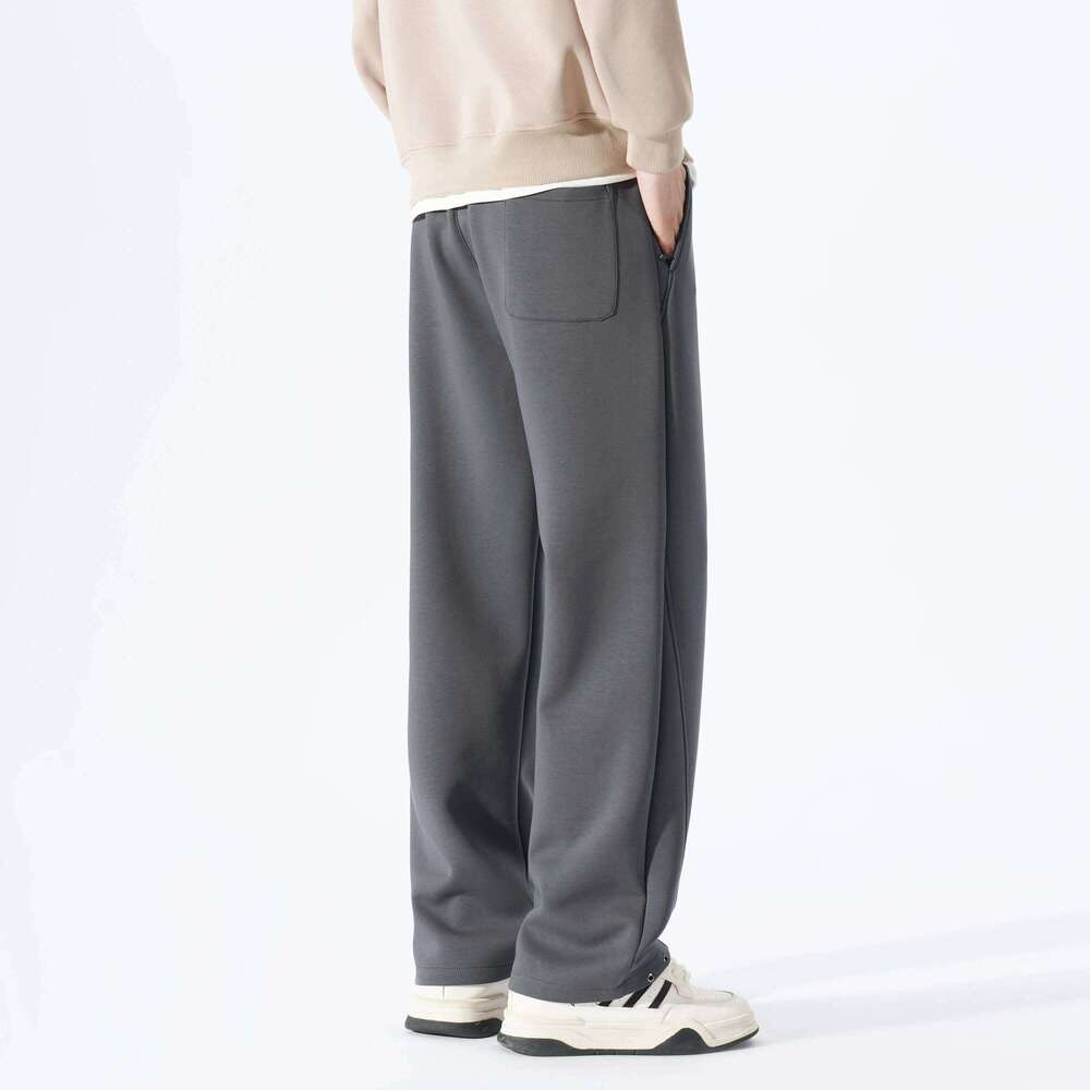 2025 New Autumn Winter 190 Tall Men's Extra-long 120cm Length Of Trousers Elastic Waist Versatile Sports Pants High Quality Z260315