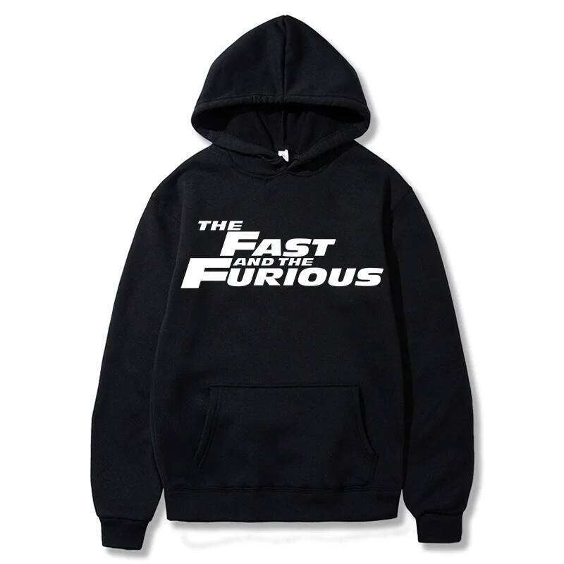 Fast and The Furious Letter Graphic Hoodie Sweatshirt Men Womnen Fashion Brand Design Pullover Men's Fleece Hoodies Z260314