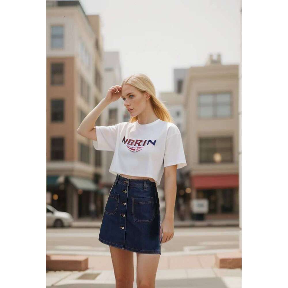 Womens Spring Summer Classic A Line Short Denim Mini Skirt Button Off Double Pockets Harajuku Sexy Y2K Falda Jeans Skirts Z260314