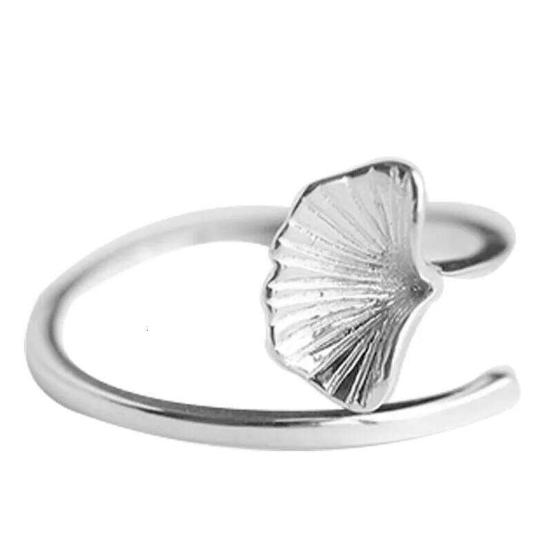 Free Shipping 925 Sterling Silver leaf vintage open Women Jewelry Beautiful Finger Open Rings For Party Birthday Gift H260312
