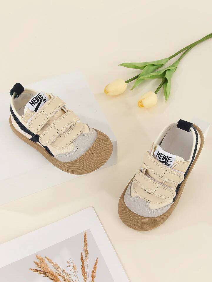 Spring and Autumn New Korean version of indoor girls canvas soft-soled baby toddler children's shoes 26Y0313