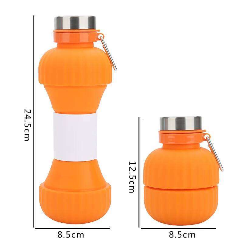 Sports Summer Kettle Large Capacity Silica Gel Foldable Outdoor Water Portable Cup Cycling Hiking Travell Z260314