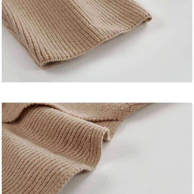 Knitted Cropped Y2K Tops Women Autumn Long Sleeve Pullovers Winter Cross Irregular Streetwear Sweater Pull 22933 Z260313